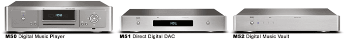 NAD M50, M51 et M52